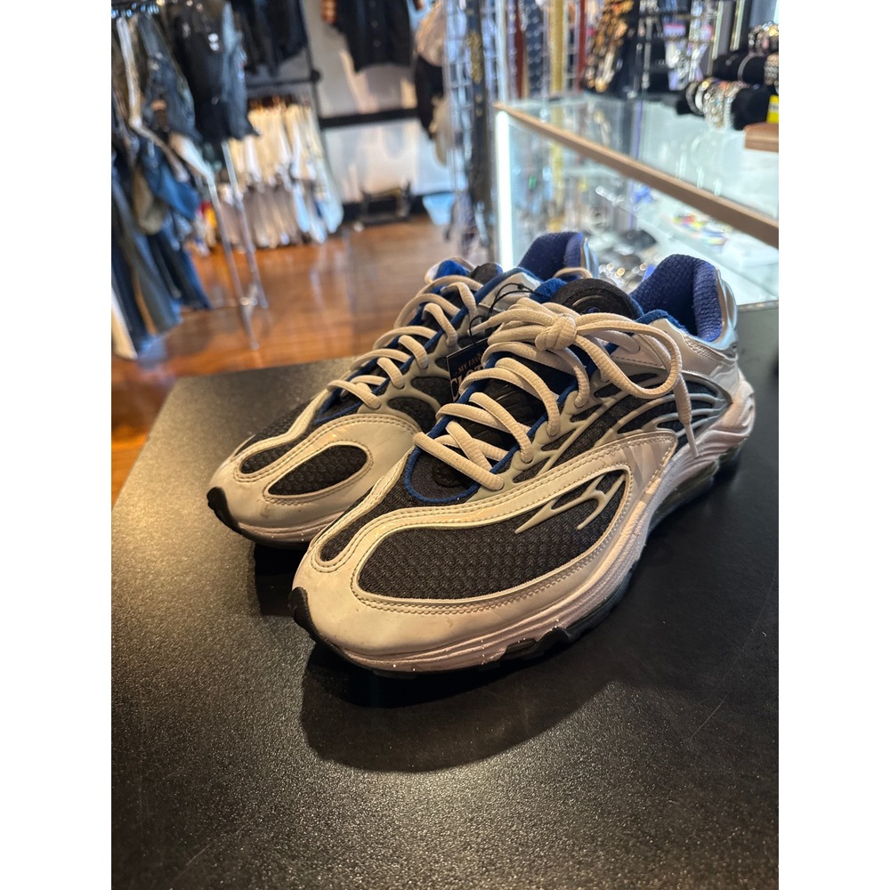 Nike Air Max Plus TN Deluxe White Black Royal Blue DH8623-001 Mens 9.5